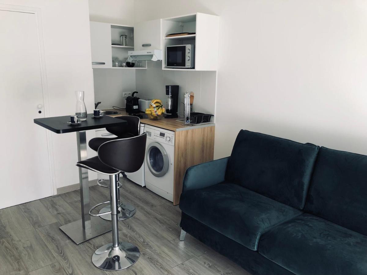 Studio en résidence, proche de la mer avec parking gratuit et clé 4G Villers-sur-Mer Esterno foto